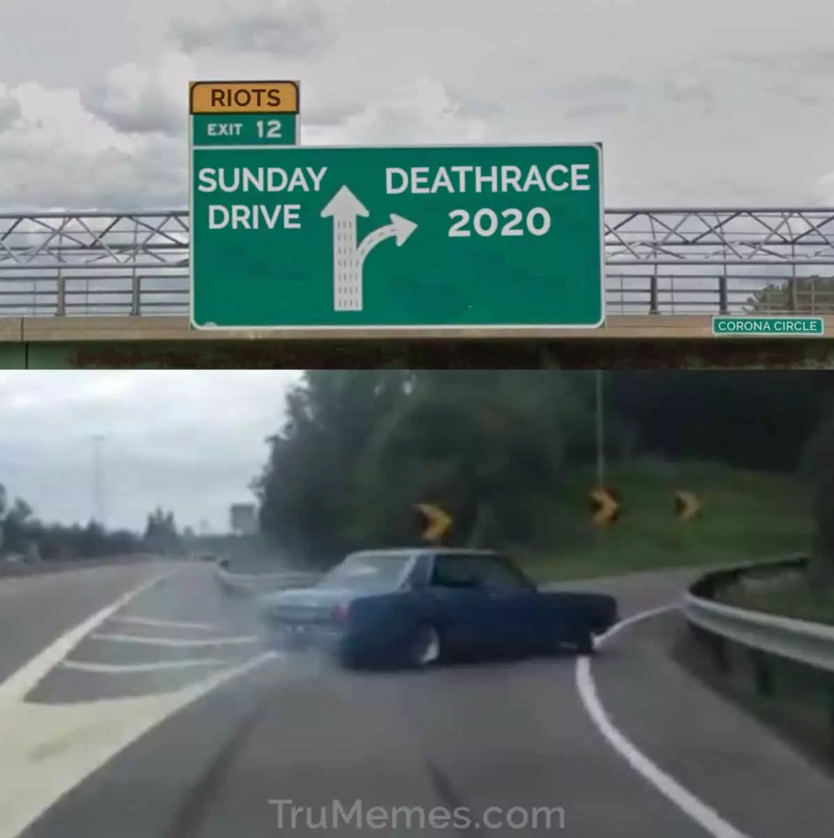Exit 12 for Death Race 2020
