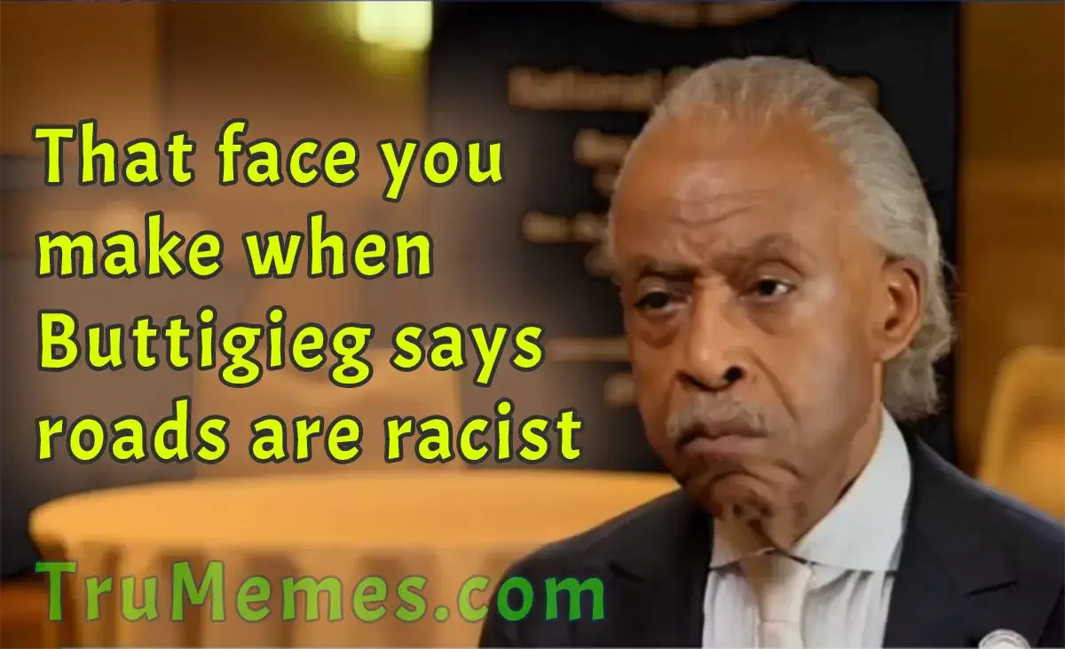 Al Sharpton Looks Befuddled As Buttigieg Says Roads Are Racist