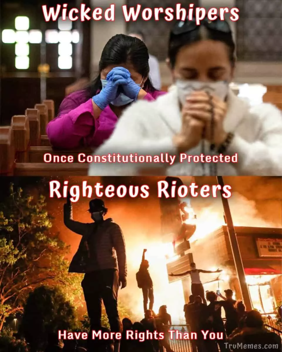 Righteous Rioters VS Wicked Worshipers